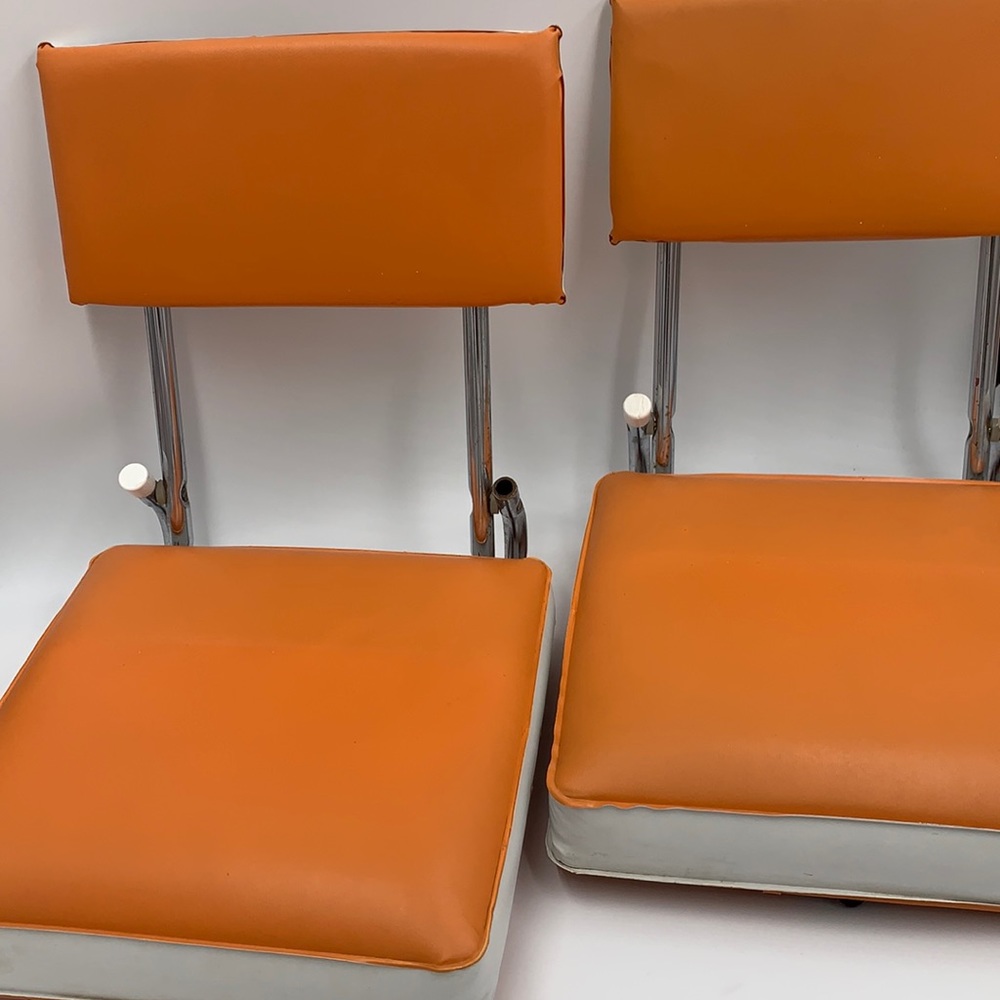 2x Vintage Dolphins Stadium Bench Seats